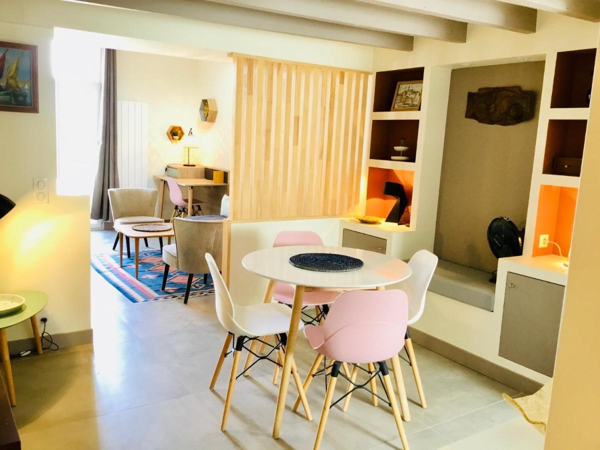 "Zarago 2" T2 Design En Duplex A 2 Pas Du Centre Ville 塞特港 外观 照片